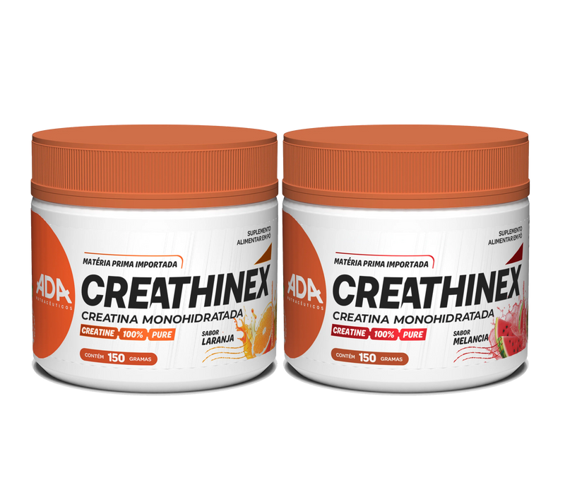 Combo Creathinex 150g Sabores Laranja e Melancia