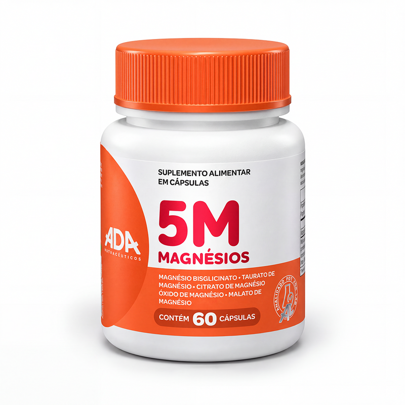 5 Magnésios - 60 Cápsulas - 5M