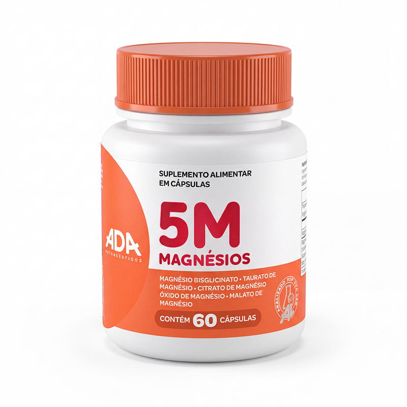 5 Magnésios - 60 Cápsulas - 5M