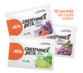 Combo Creathinex Beta sachês 5g: sabores Guaraná com Açaí, Uva e Limão, 10 unidades de cada sabor