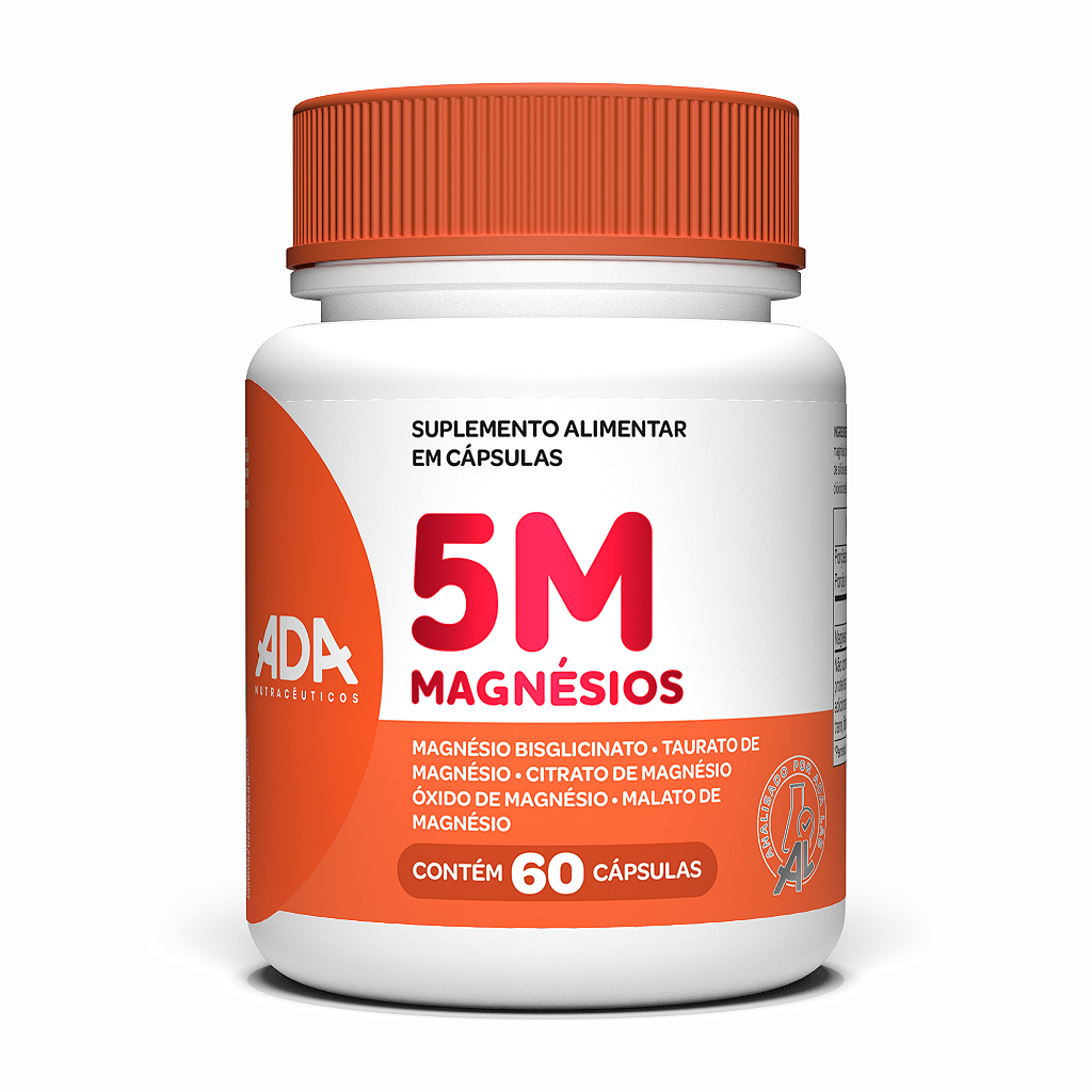 5 Magnésios - 60 Cápsulas - 5M