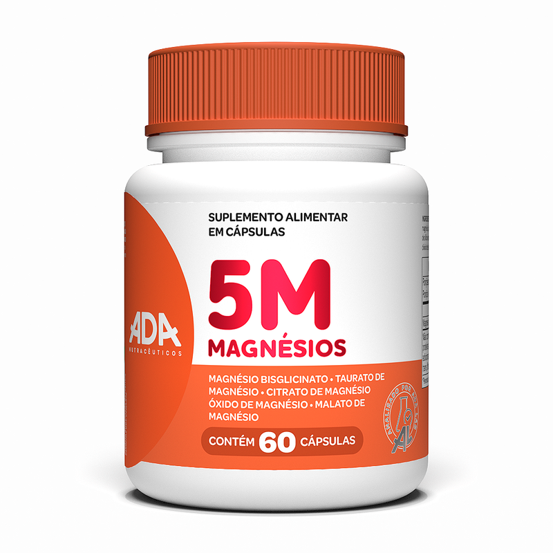 5 Magnésios - 60 Cápsulas - 5M