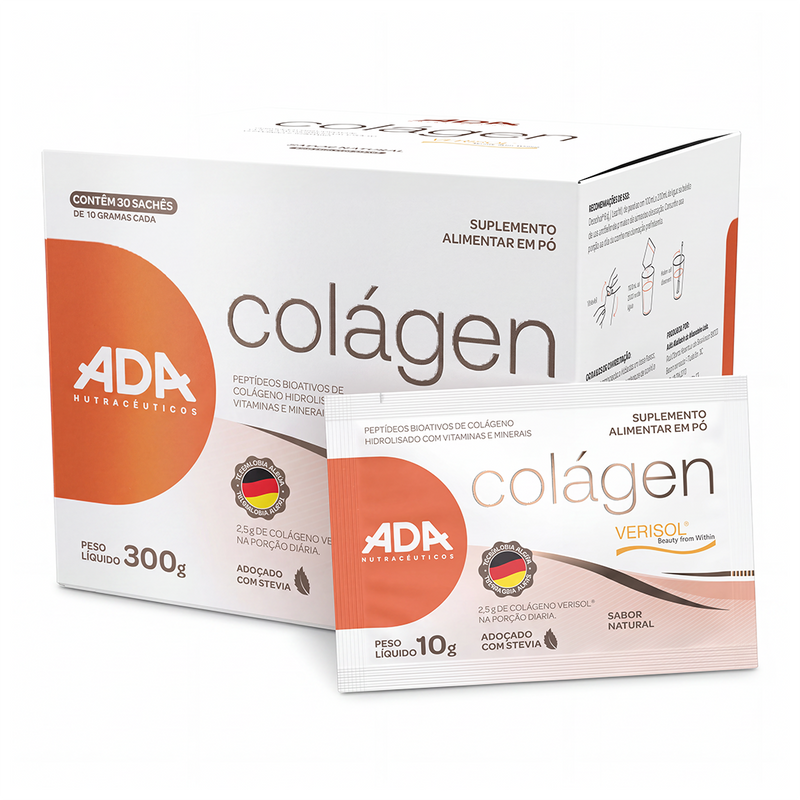Colagen Verisol - Colágeno - 30 Sachês 10g Natural