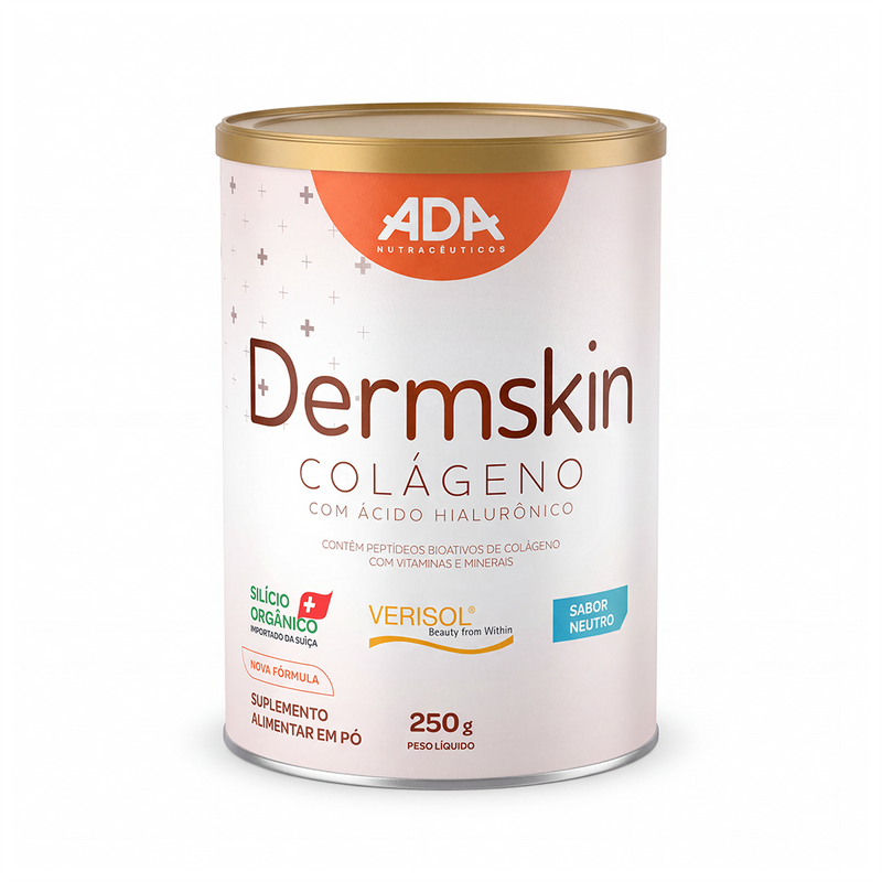Dermskin - Colágeno Verisol + Ácido Hialurônico + Silício Orgânico - 250G Neutro