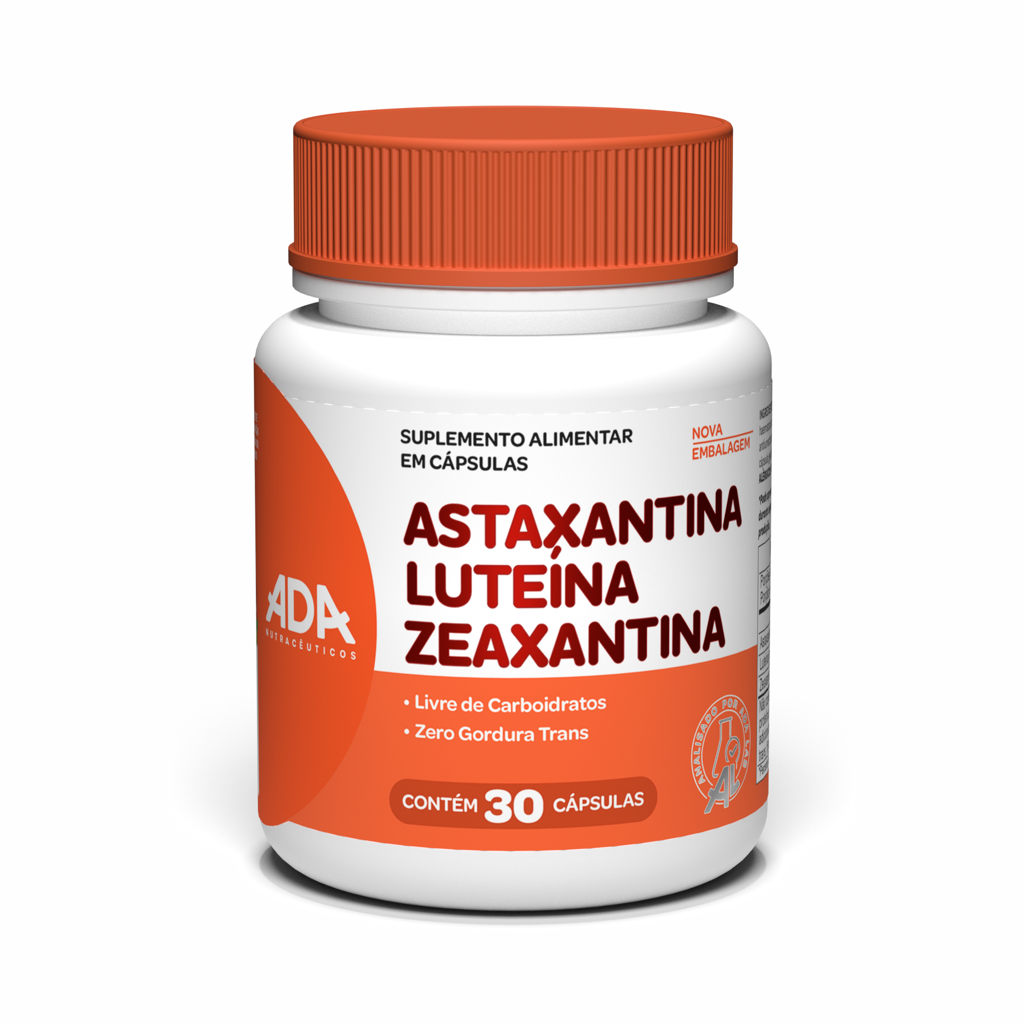 Astaxantina + Luteína + Zeaxantina - 30 Cápsulas