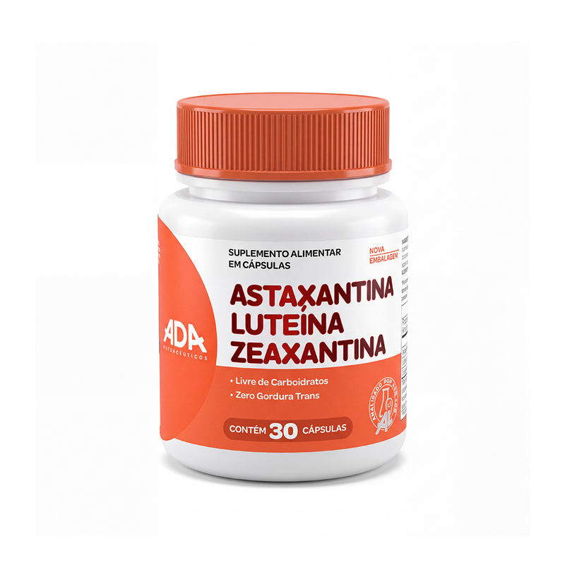 Astaxantina + Luteína + Zeaxantina - 30 Cápsulas