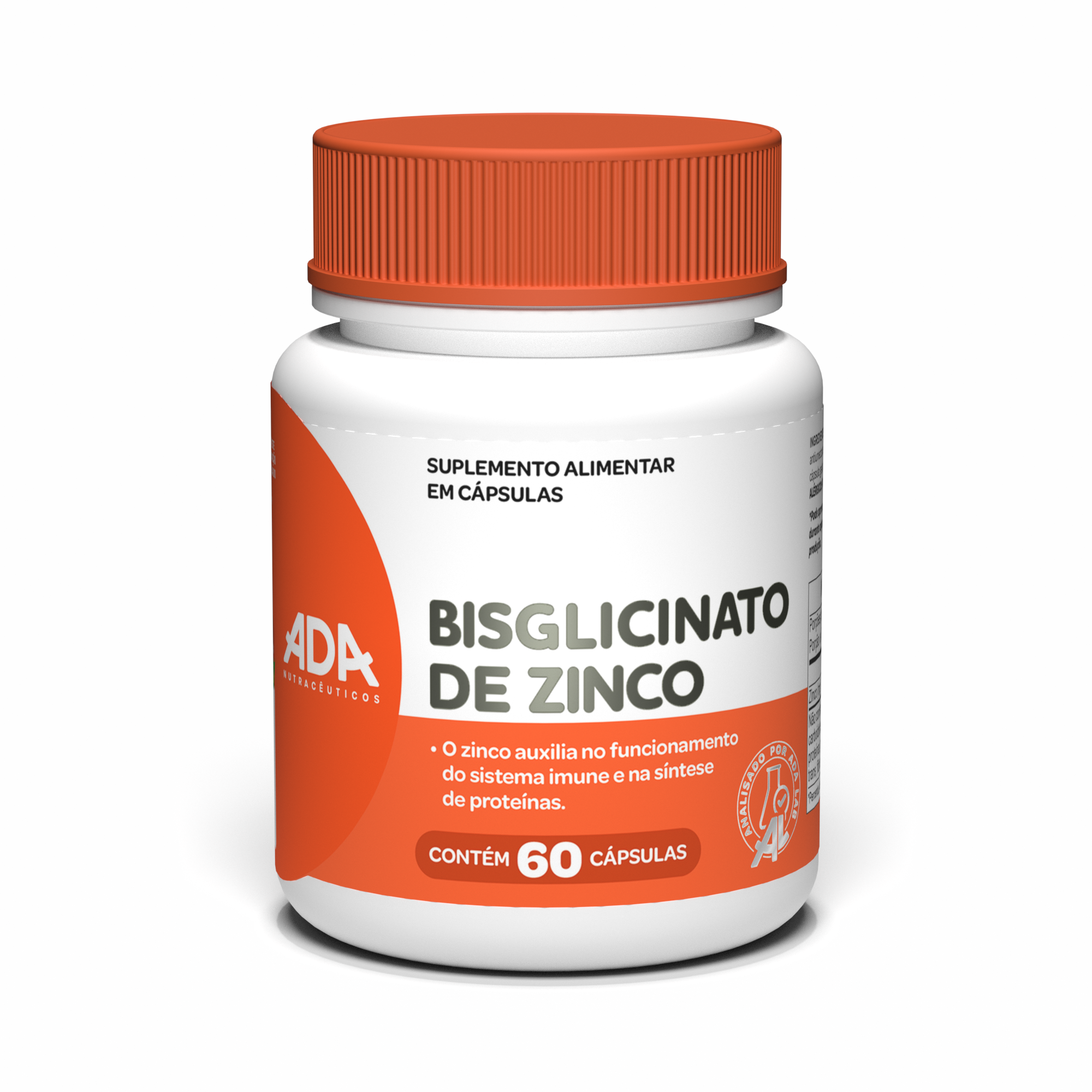 Bisglicinato de Zinco - 60 Cápsulas