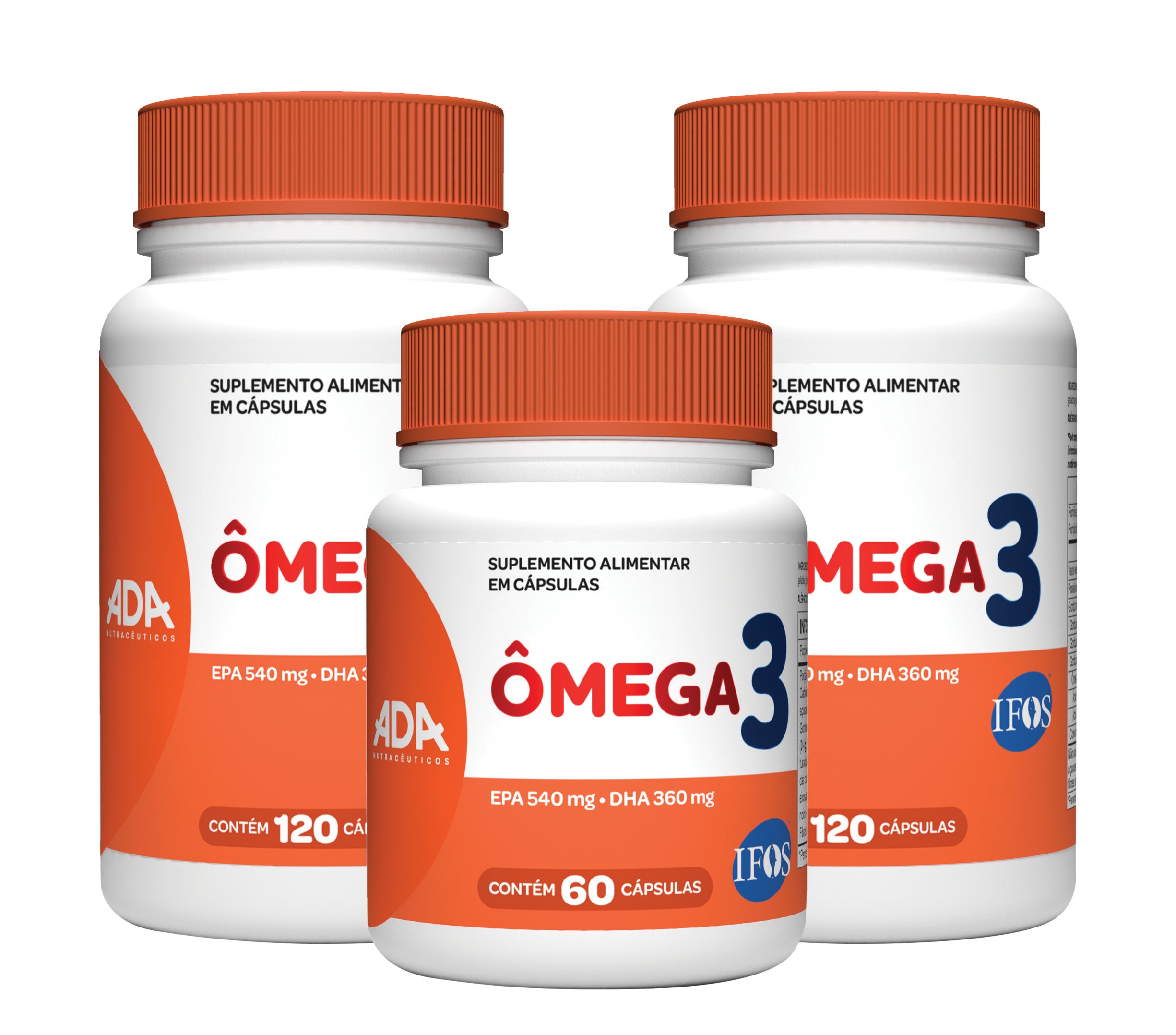 Combo 100 Dias Ômega 3 IFOS 18 EPA 12 DHA