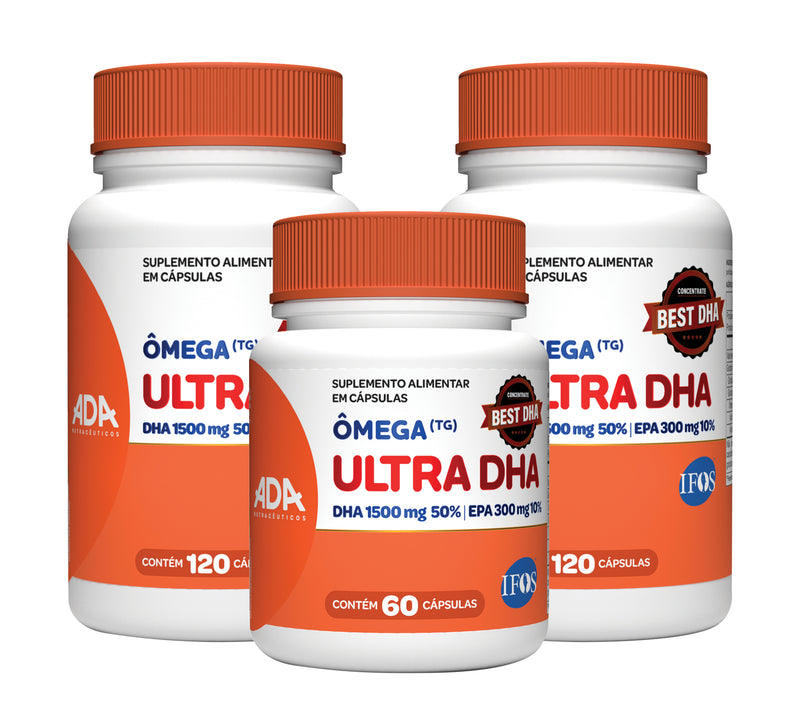 Combo 100 Dias Ômega 3 IFOS 10 EPA 50 DHA