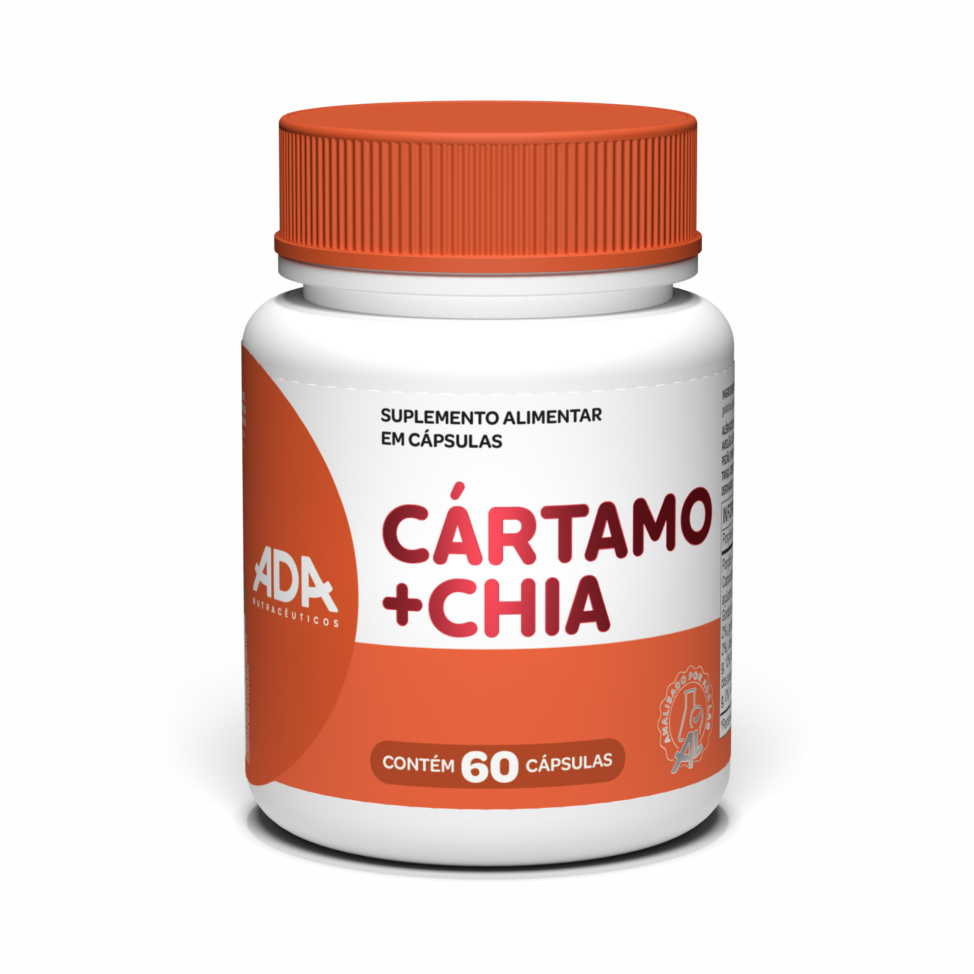 Óleo de Cártamo + Chia - 60 Cápsulas
