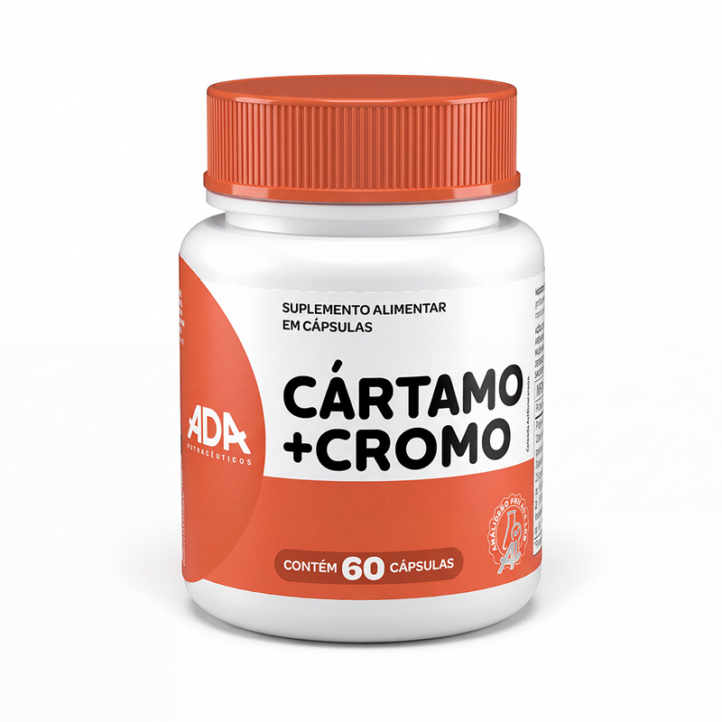 Cártamo + Picolinato de Cromo - 60 Cápsulas