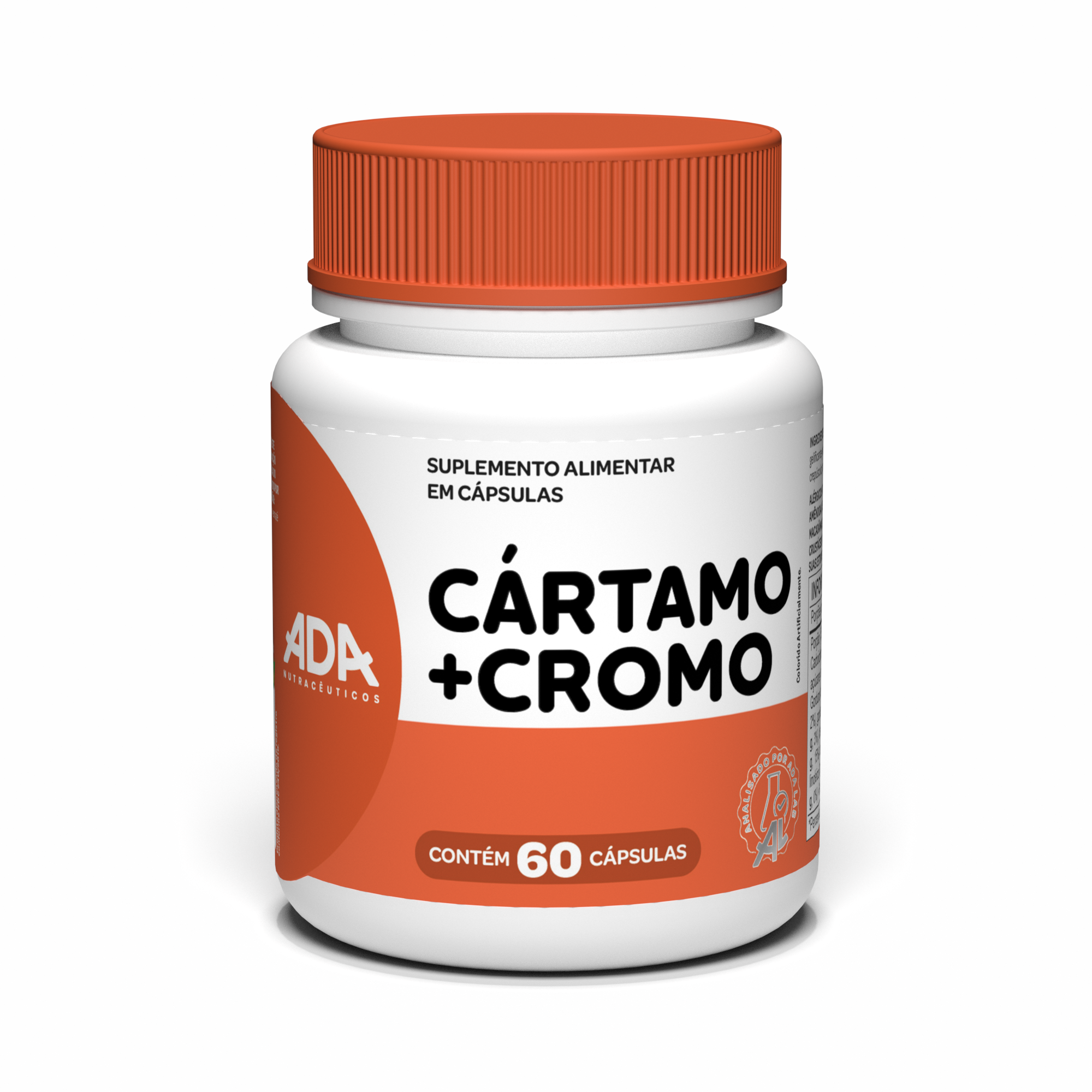 Cártamo + Picolinato de Cromo - 60 Cápsulas