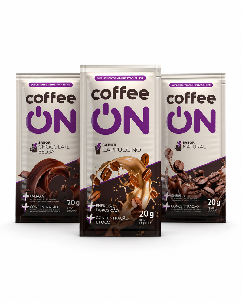 CoffeeOn - 3 Sachês de 20g