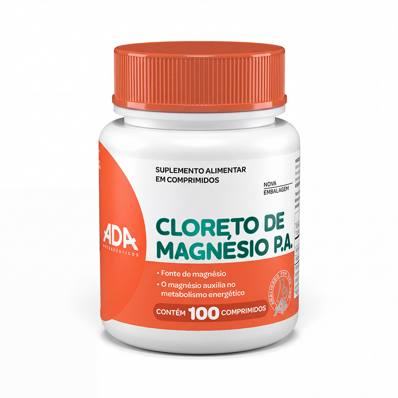Cloreto de Magnésio - 100 Comprimidos