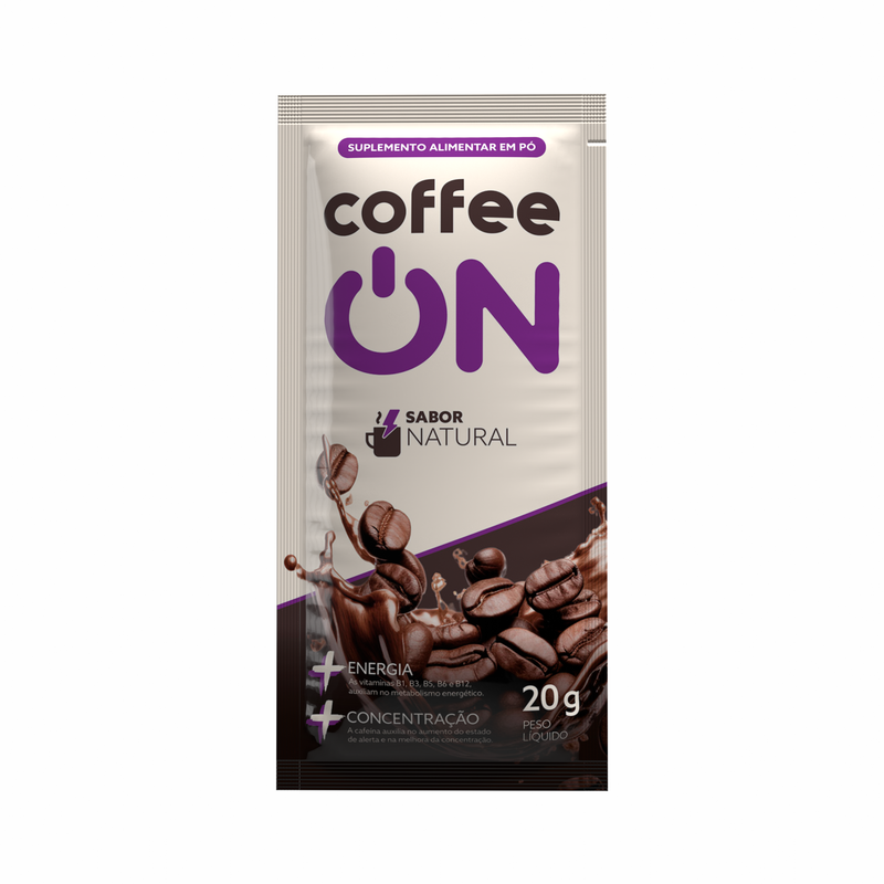 Combo 4x Café Funcional - Sachê 20g Natural - Coffee ON