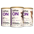 Combo CoffeeON 300g - Cappuccino, Chocolate Belga e Natural