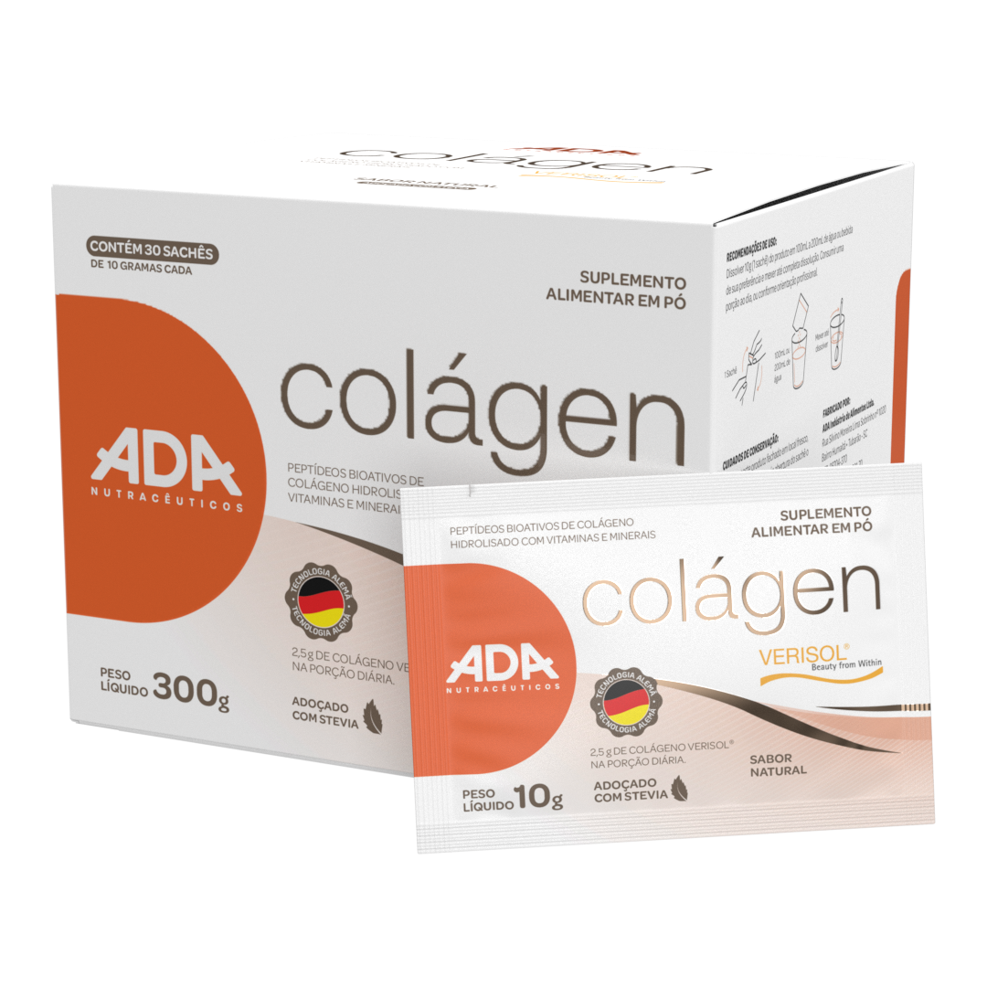 Colagen Verisol - Colágeno - 30 Sachês 10g Natural