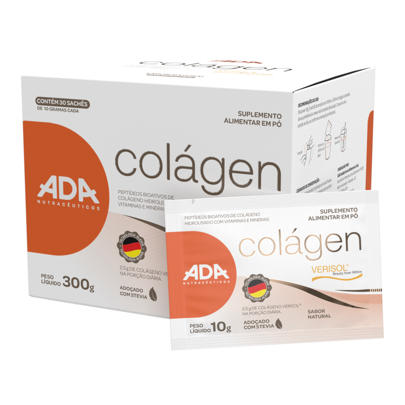 Colagen Verisol - Colágeno - 30 Sachês 10g Natural