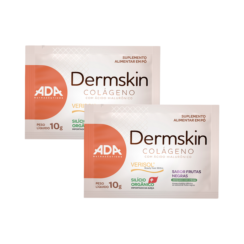 Combo 2x Dermskin Sachê 10g Frutas Negras