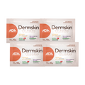 Combo 4 Sachês Dermskin Colágeno com Ácido Hialurônico sabor Frutas Negras, 10g