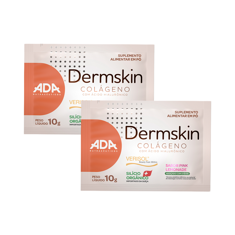Combo 2x Dermskin Sachê 10g Pink Lemonade