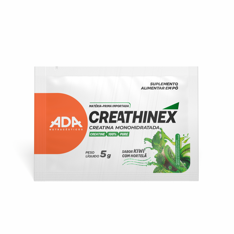 Creatina Monohidratada - Sachê 5g Kiwi com Hortelã - Creathinex