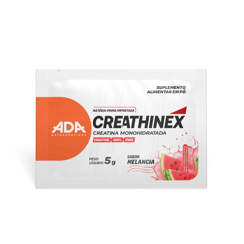 Creatina Monohidratada - Sachê 5g Melancia - Creathinex