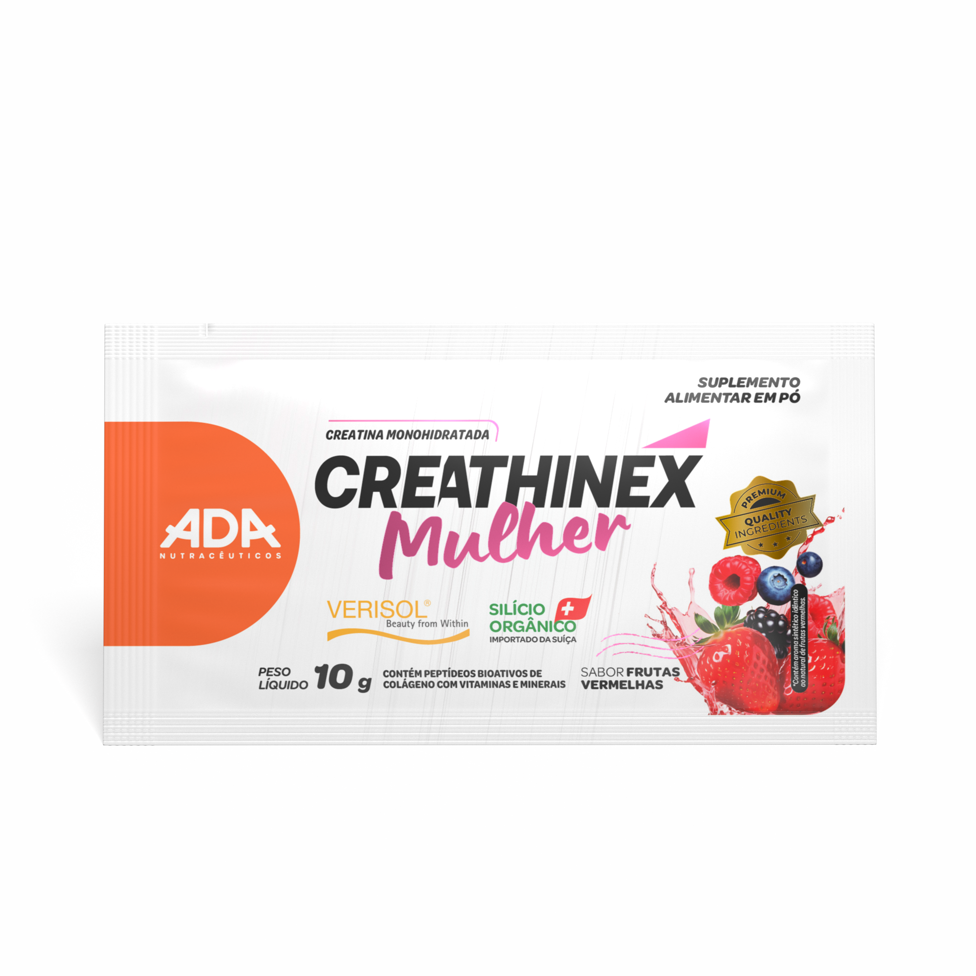 Creatina Monohidratada - 30 Sachês 10g - Creathinex Mulher