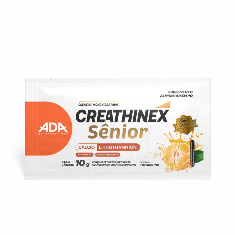 Creatina Monohidratada - 30 Sachês 10g - Creathinex Senior