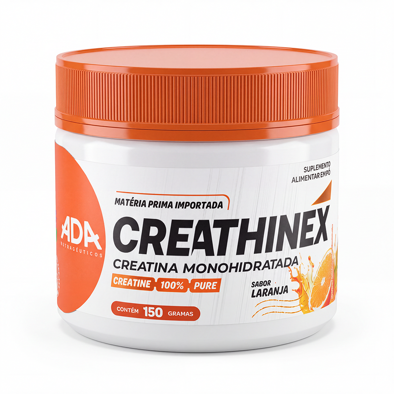 Creatina Monohidratada - 150g Laranja - Creathinex