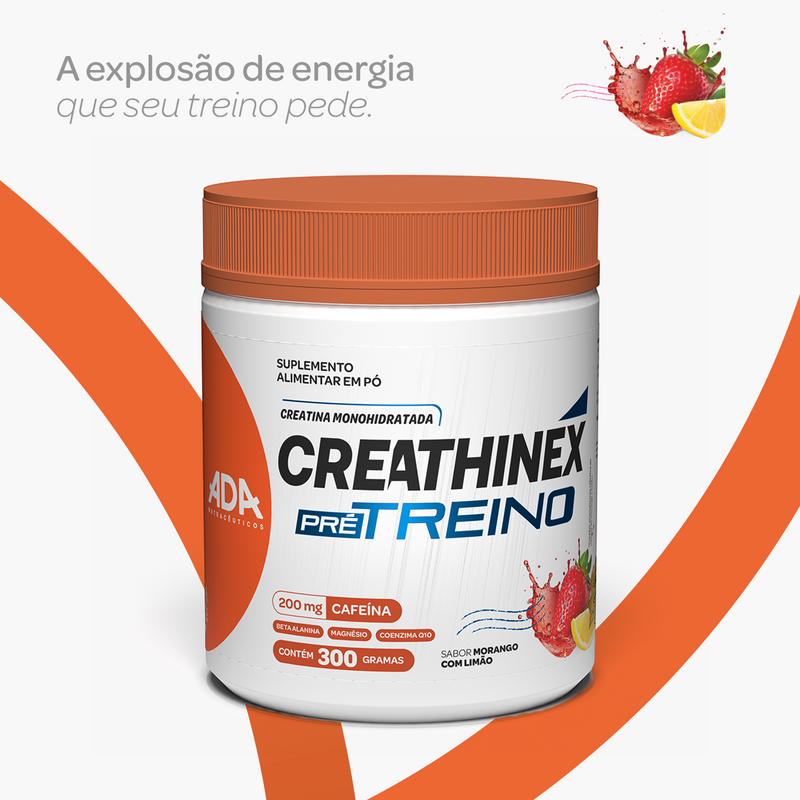 Creatina Monohidratada - 300g - Creathinex Pré-treino