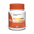 Cúrcuma + Própolis - 60 Cápsulas
