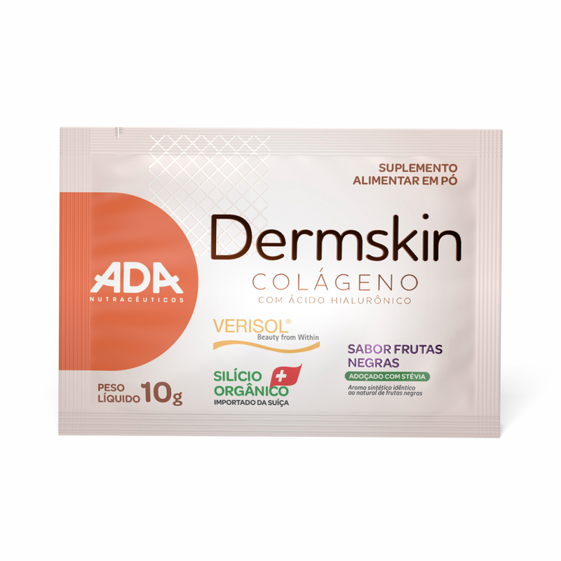 Combo Dermskin 3 Sachês 10g - Frutas Vermelhas + Frutas Negras + Pink Lemonade