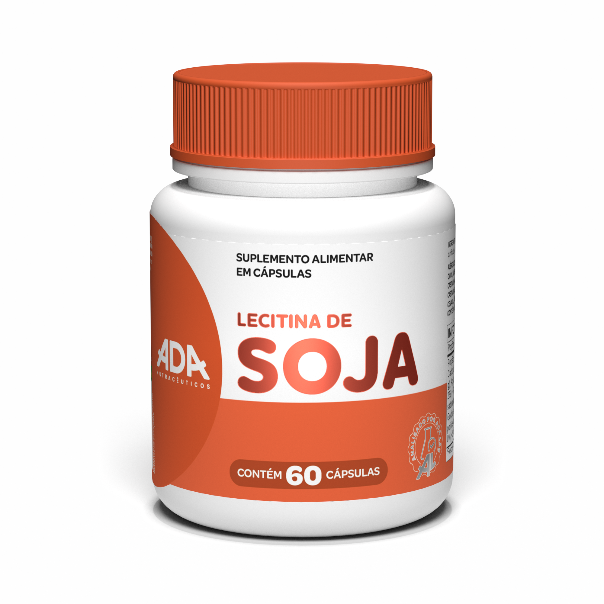 Lecitina de Soja - 60 Cápsulas