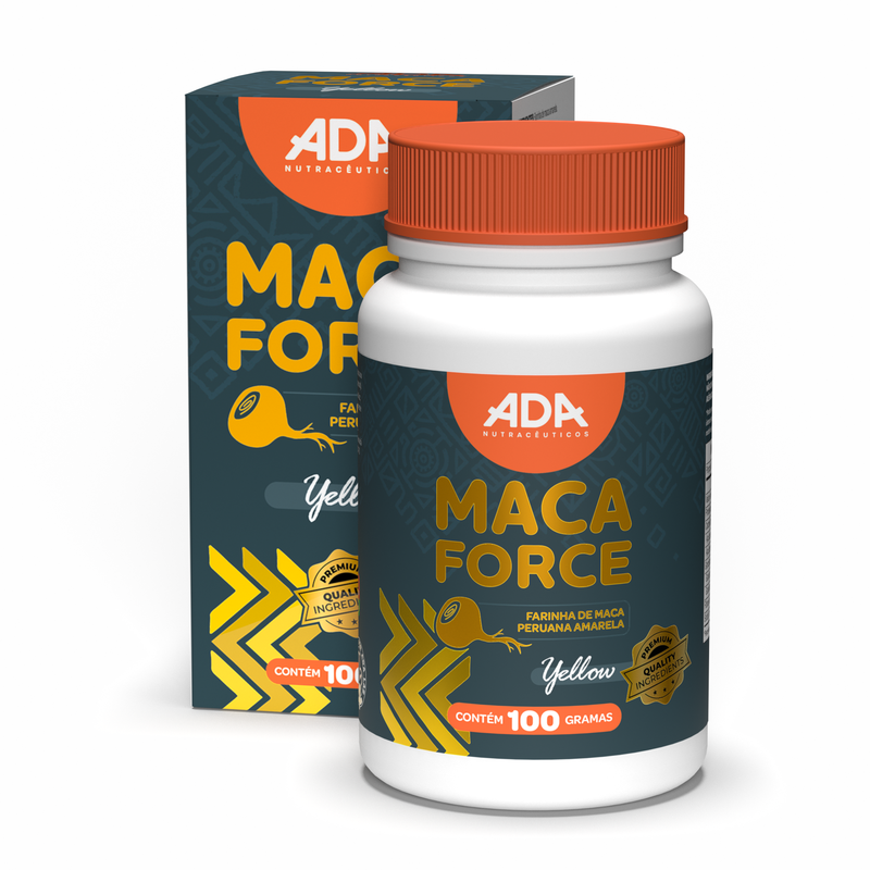 Maca Force - Farinha de Maca Amarela - 100g