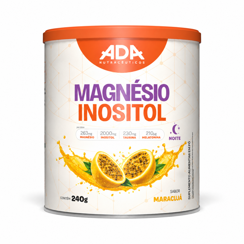 Magnésio Inositol - 240g Maracujá