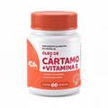 Óleo de Cártamo + Vitamina E - 60 Cápsulas
