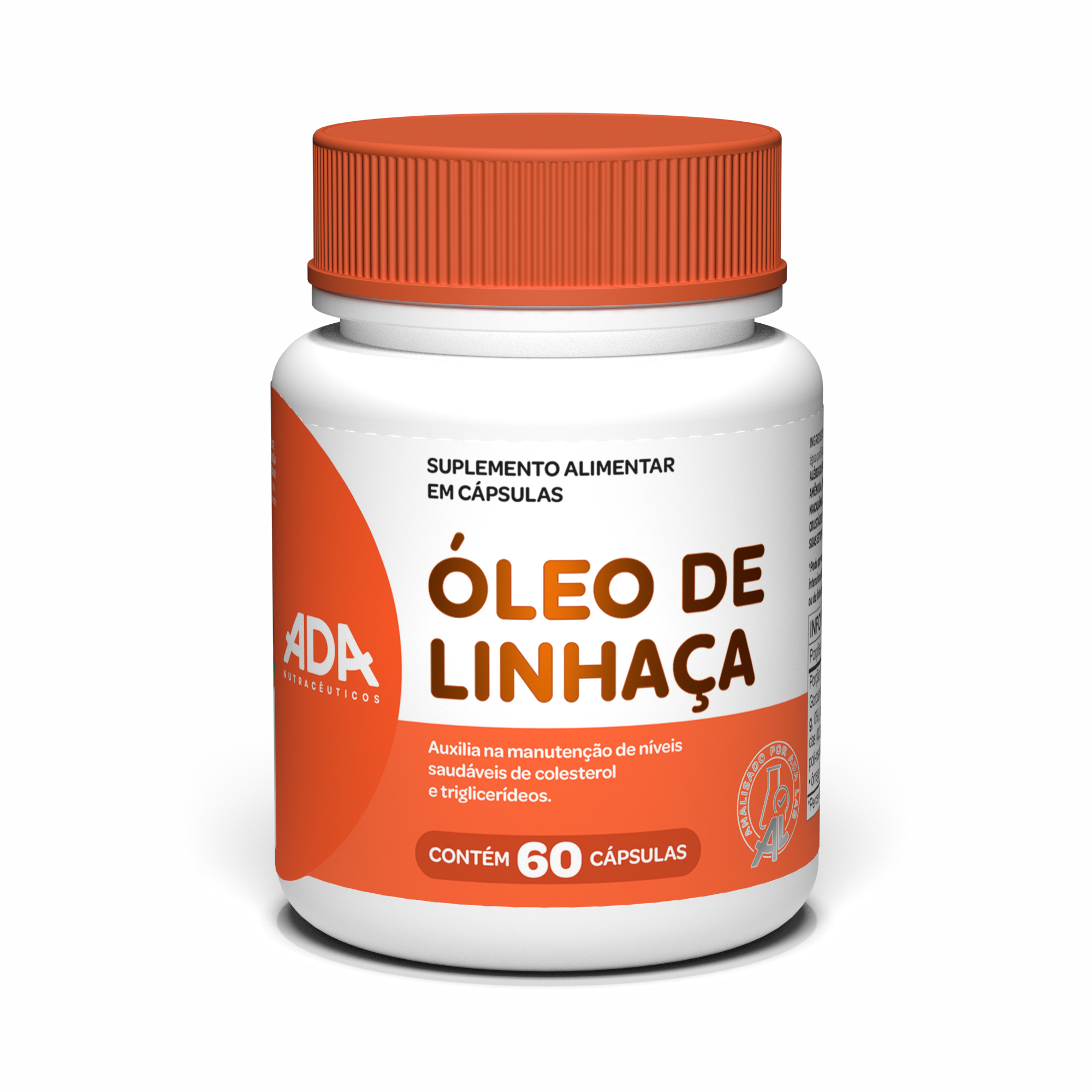 Óleo de Linhaça 60 Cápsulas