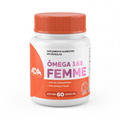 Ômega Femme 3.6.9 - Linhaça + Prímula + Óleo de Peixe - 60 Cápsulas