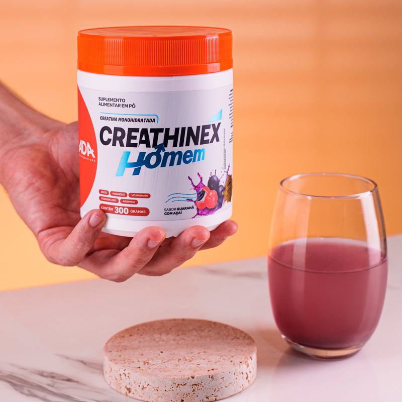 Creatina Monohidratada - 300g - Creathinex Homem