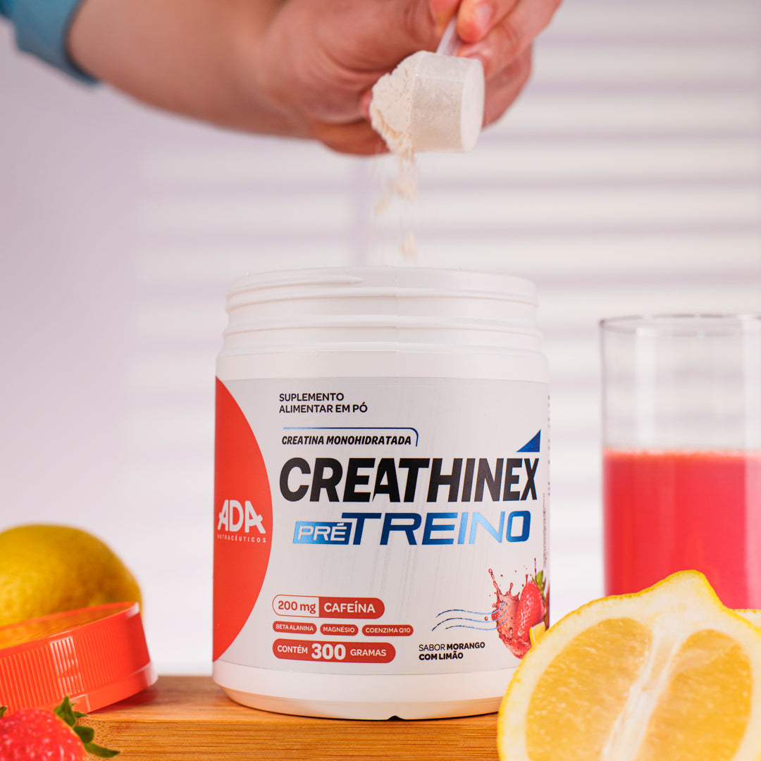 Creatina Monohidratada - 300g - Creathinex Pré-treino