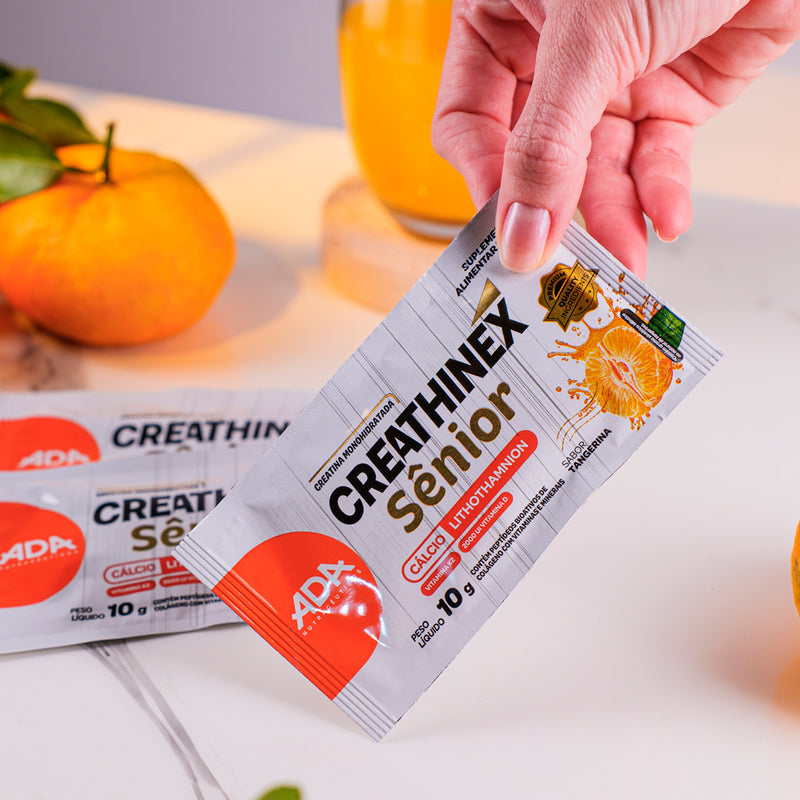 Creatina Monohidratada - 30 Sachês 10g - Creathinex Senior