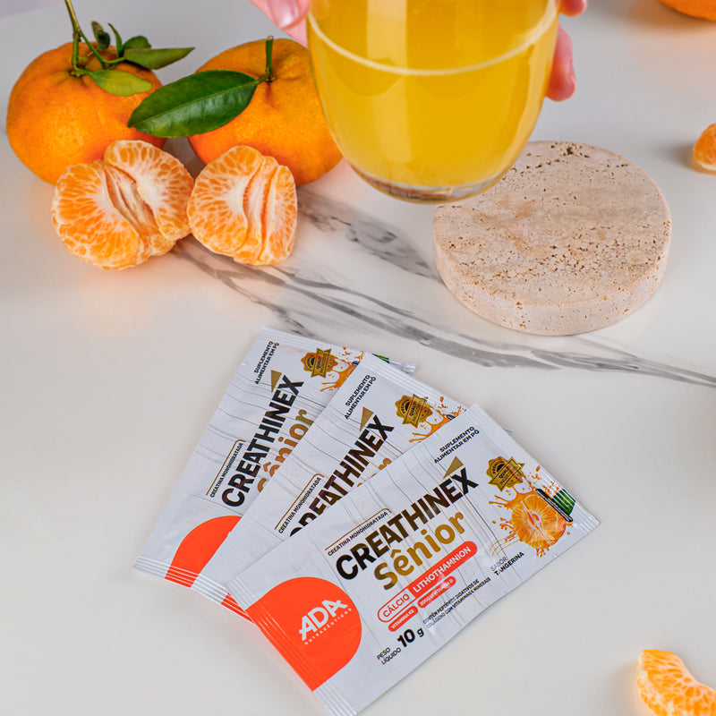 Creatina Monohidratada - 30 Sachês 10g - Creathinex Senior