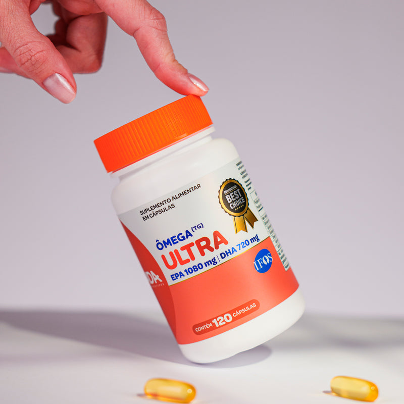 Ômega 3 IFOS 36 EPA 24 DHA - 120 Cápsulas - Ultra