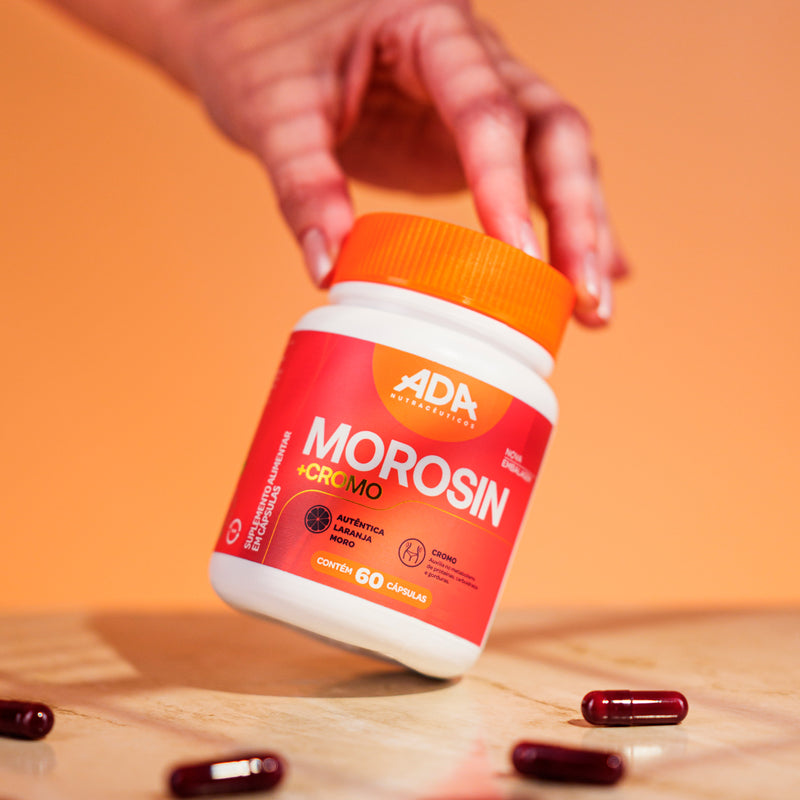 Laranja Moro + Picolinato de Cromo - 60 Cápsulas - Morosin
