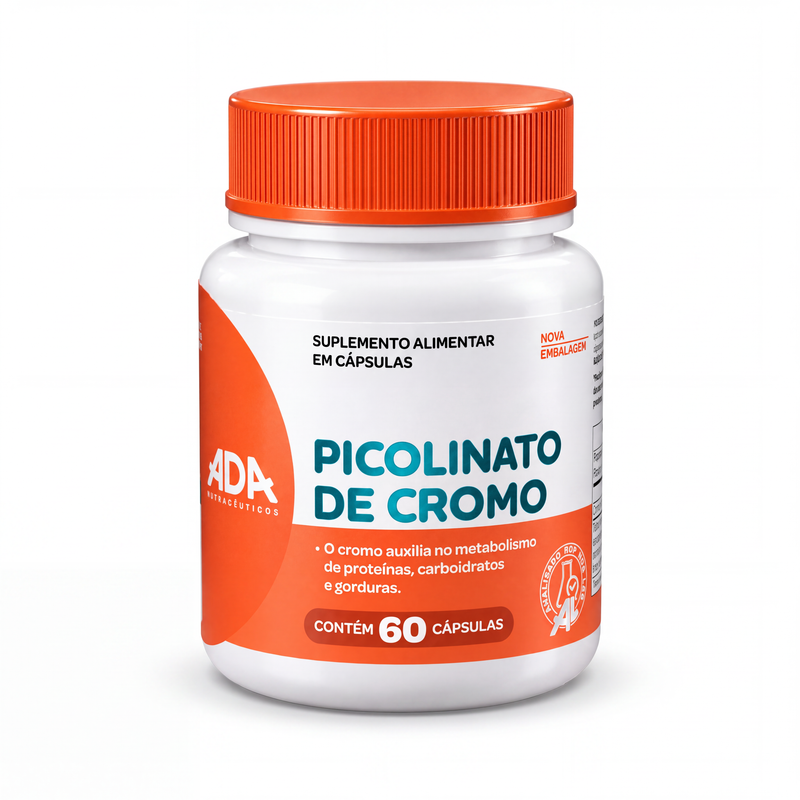 Picolinato de Cromo - 60 Cápsulas
