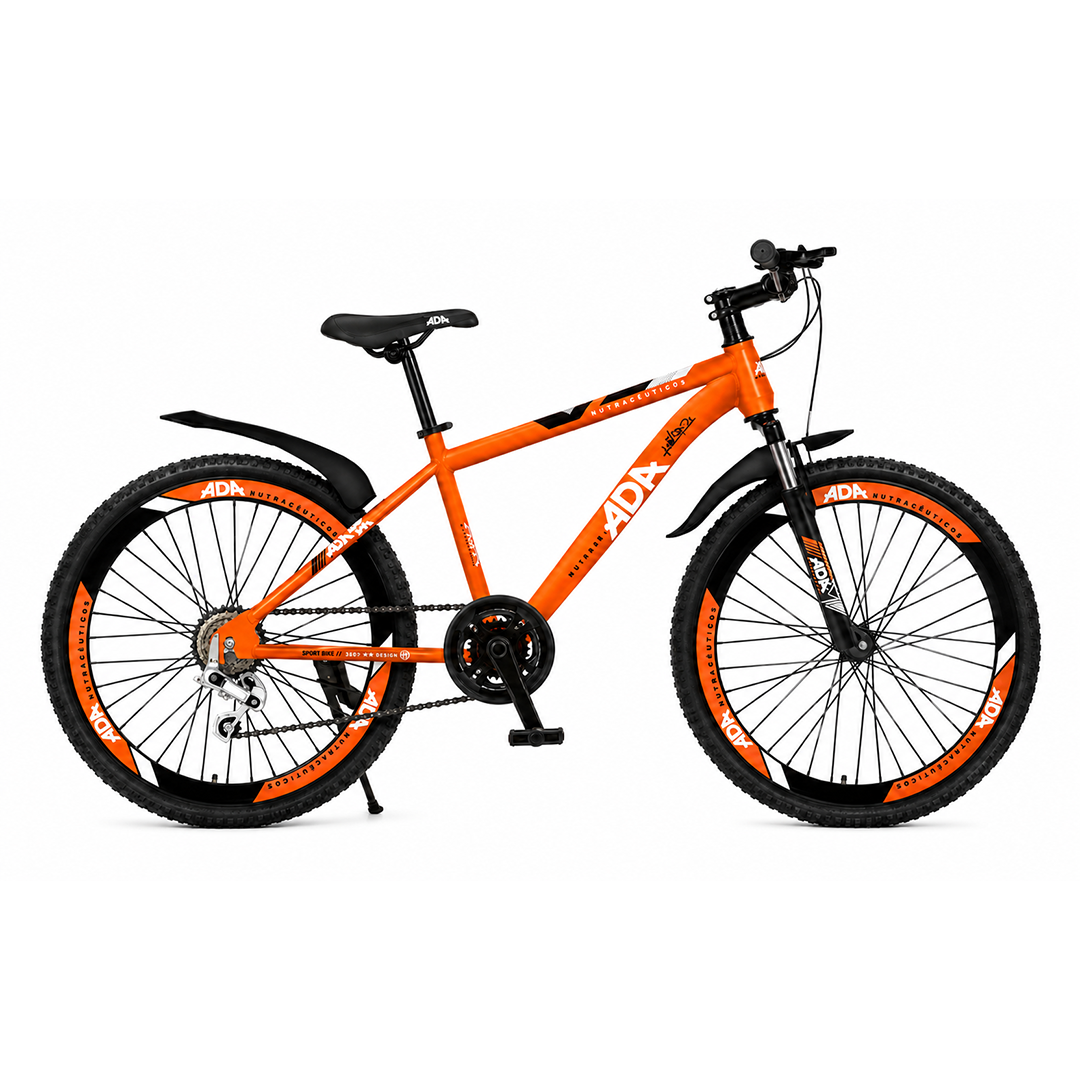Bicicleta Aro 26 Laranja - ADA Nutracêuticos