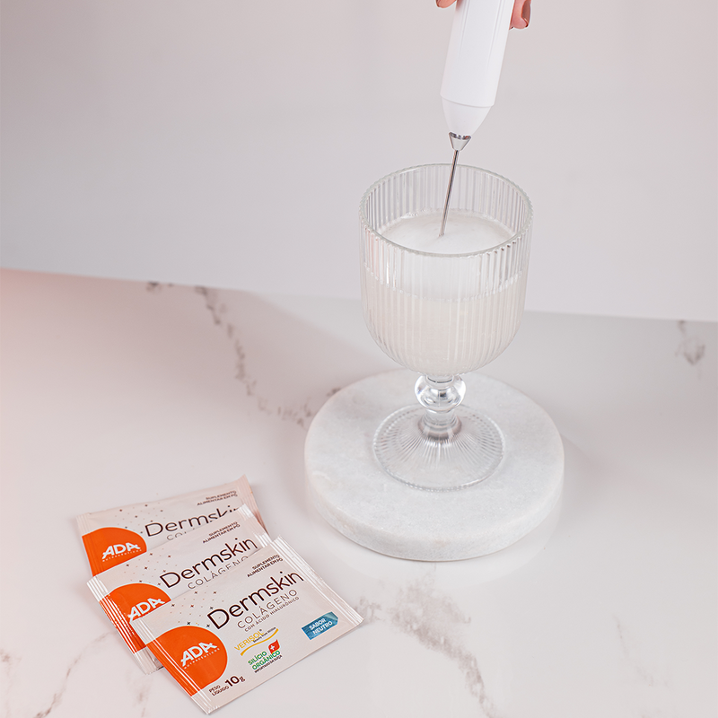 Dermskin - Colágeno Verisol + Ácido Hialurônico + Silício Orgânico - Sachê 10g Neutro