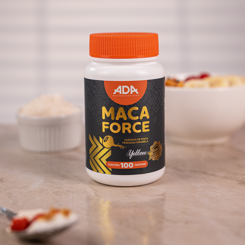 Maca Force - Farinha de Maca Amarela - 100g