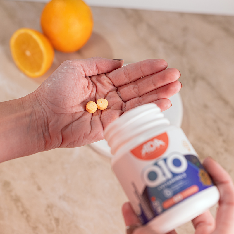 Coenzima Q10 - Sabor Laranja - 60 Comprimidos Mastigáveis